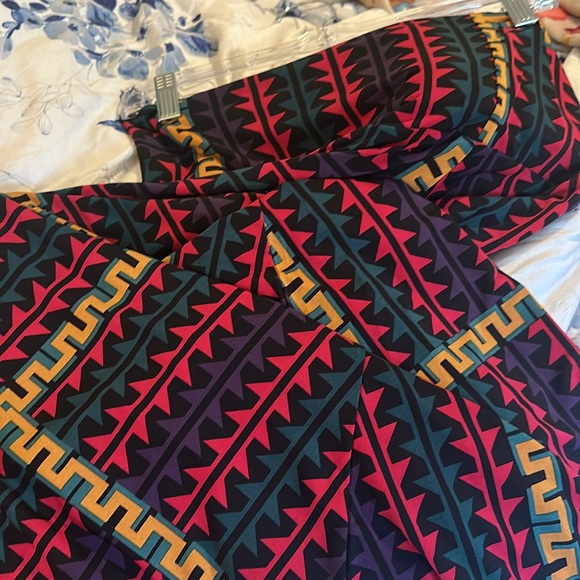 Lot of 2 LuLaRoe VIBRANT colored maxi skirts! Size Medium-fantastic shape! - Picture 8 of 13